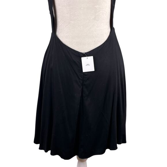 UO Silence + Noise Dress Black 10 Open Back New - Picture 10 of 13